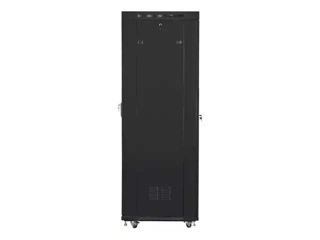 LANBERG free standing rack 19inch cabinet 42U 600x800 mesh door LCD flat pack black