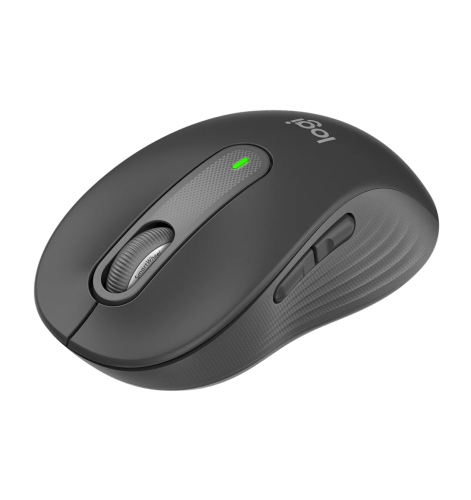 "Logitech Signature M650" belaidė pelė, dešinioji, optinė, RF belaidis ryšys + "Bluetooth", 2000 DPI, grafito spalvos