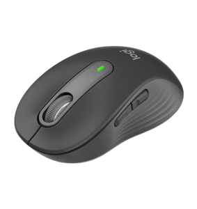 "Logitech Signature M650" belaidė pelė, dešinioji, optinė, RF belaidis ryšys + "Bluetooth", 2000 DPI, grafito spalvos