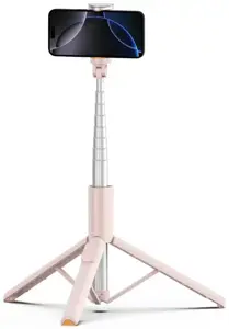 Tech-Protect selfie stick tripod L09S, pink