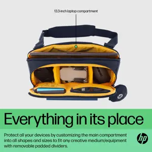HP Creator 13,3 colių nešiojamojo kompiuterio diržas, dėklas su diržu, 33,8 cm (13,3"), 650 g
