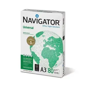 Biuro popierius Navigator A3 80g. 500l.