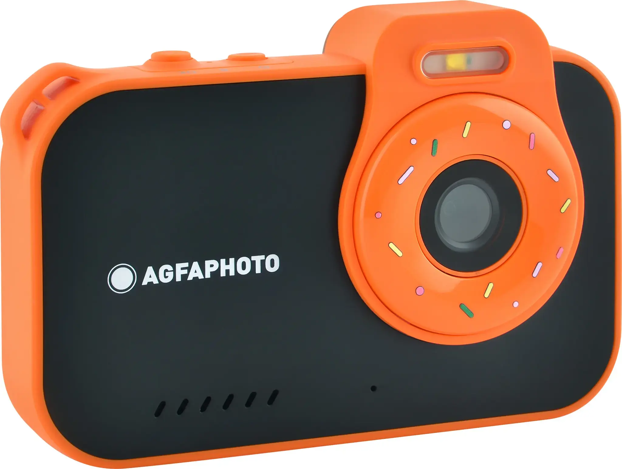 AgfaPhoto Realikids Cam Waterproof 2, black/orange