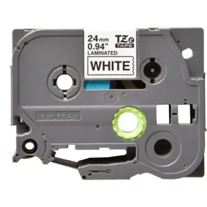 OEM Brother TZE-251 Black on White,  24mm x 8m