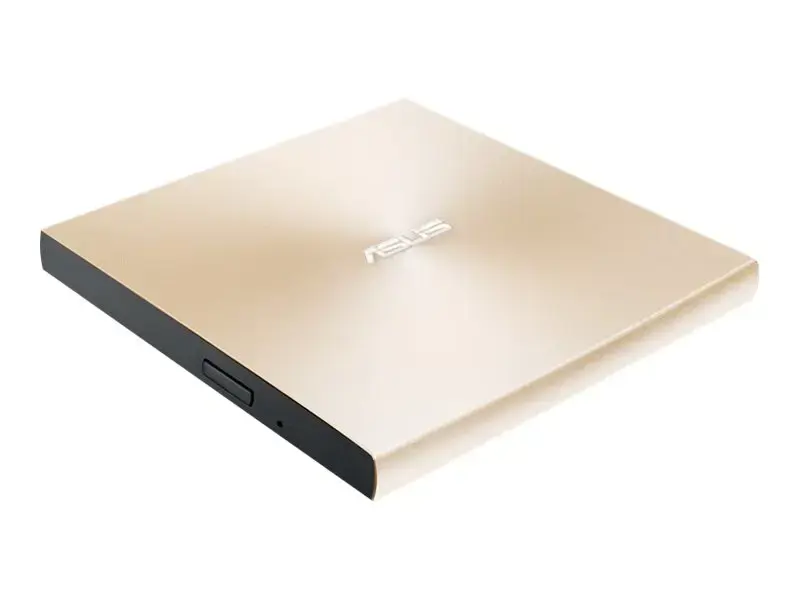 ASUS ZenDrive U9M, auksinis, dėklas, horizontalus, nešiojamasis kompiuteris, DVD±RW, USB 2.0