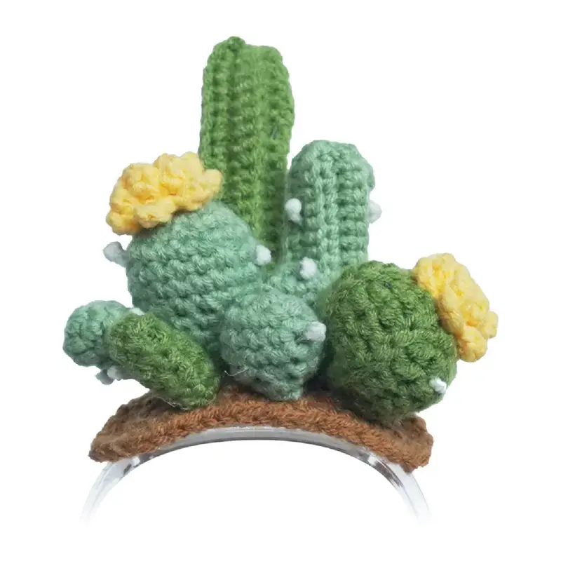 Knitted costume for Loona Premium Cactus