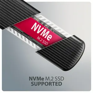 SSD ACC ENCLOSURE M.2 NVME/USB-C EEM2-SC AXAGON