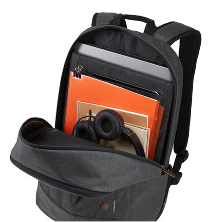 Case Logic Era ERABP-116 Obsidian, 39,6 cm (15,6"), nešiojamojo kompiuterio skyrius, poliesteris