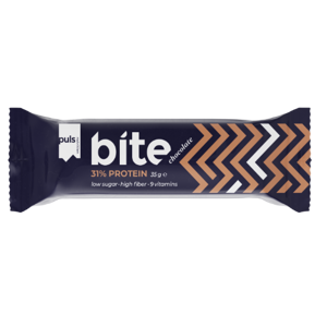 Baltymų batonėlis PULS BITE šokolado skonio, 35g