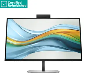 RENEW GOLD HP 527pm Series 5 Pro QHD Conferencing Monitor - 27" 2560x1440 QHD 350-nit 100Hz AG, IPS, USB-C(100W/15W)/HDMI/DP Daisy-Chain, 3x USB-A, speakers, webcam, RJ-45 LAN, height adjust/tilt/swivel/pivot, 1 years (replaces E27m)
