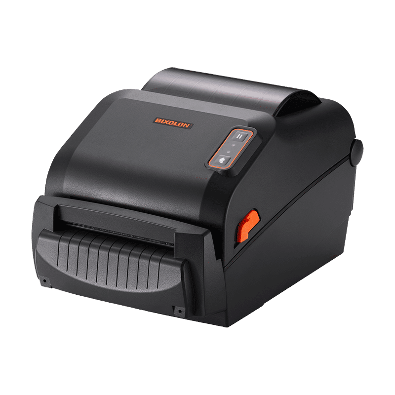 "Bixolon XD5-40d", 8 taškų/mm (203 dpi), EPL, ZPLII, USB, USB Host, RS232, Ethernet, juoda