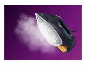 "Philips" 7000 serijos DST7060/20 HV garinis lygintuvas mėlyna/geltona, garinis lygintuvas, "SteamGlide Elite" padas, 2 m, 250 g/min, mėlyna, geltona, 55 g/min