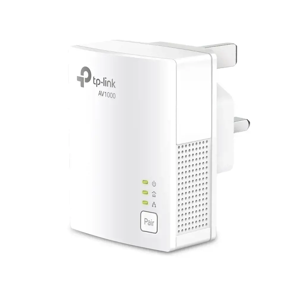 TP-Link AV1000 Gigabit Powerline Starter Kit, 1000 Mbps, IEEE 802.3, IEEE 802.3ab, IEEE 802.3u, F tipo, OFDM, 128 bitų AES, 300 m