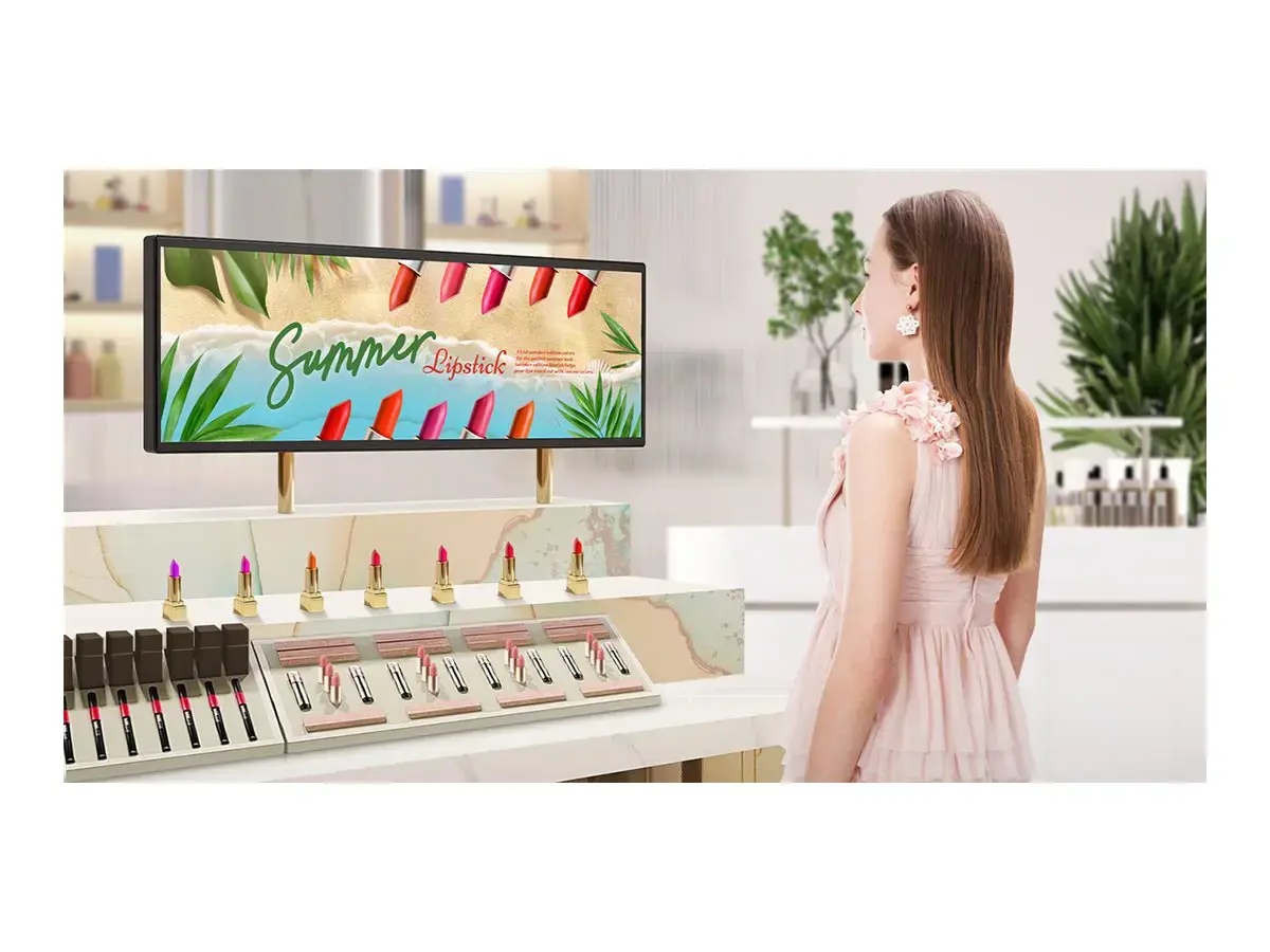 LG 37BH7N-H, Digital signage flat panel, 94 cm (37"), LCD, 1920 x 540 pixels, Wi-Fi, 24/7