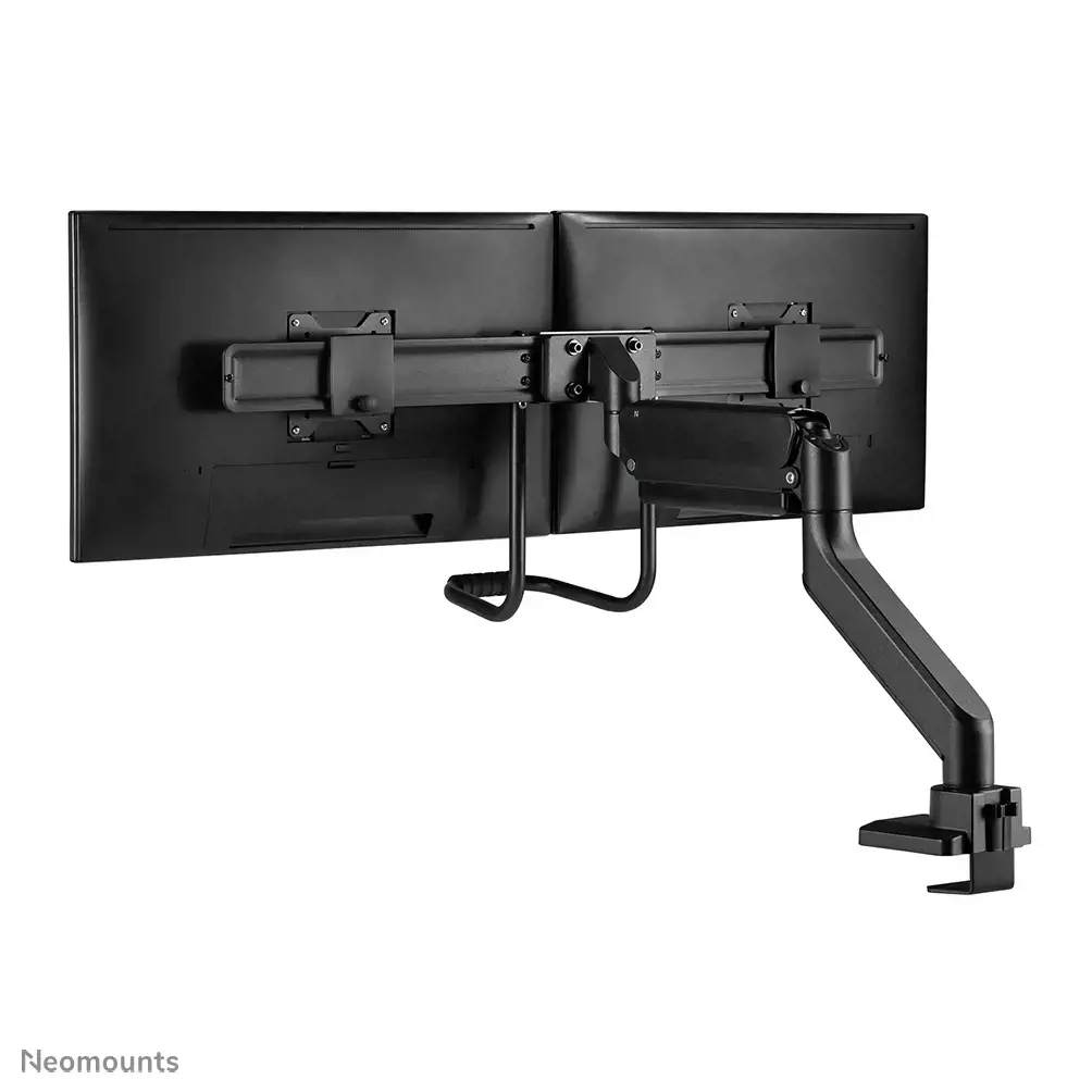 "Neomounts by Newstar" monitoriaus laikiklis ant stalo, tvirtinimas per stalą, 8 kg, 43,2 cm (17"), 81,3 cm (32"), 100 x 100 mm, juodas