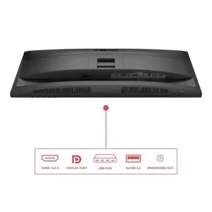 AOC Q27E4CV | 27 " | IPS | QHD | 16:9 | 120 Hz | 4 ms | 2560 x 1440 pixels | 350 cd/m² | HDMI ports quantity 1 | Black