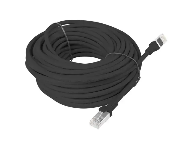 LANBERG PCU6-10CC-1500-BK Lanberg Patchcord RJ45 kat. 6 UTP 15 m juodas