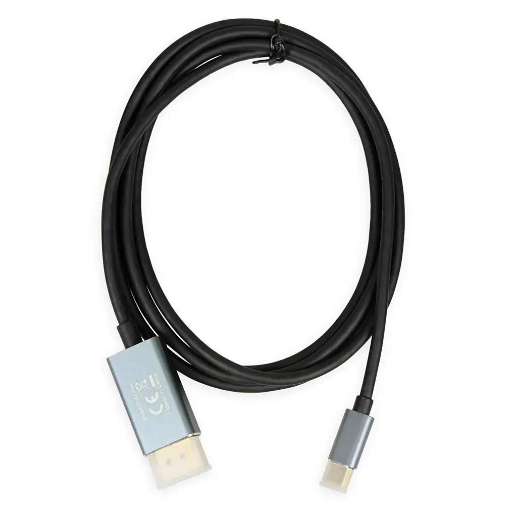 iBOX ITVCDP4K USB-C ir DisplayPort kabelis