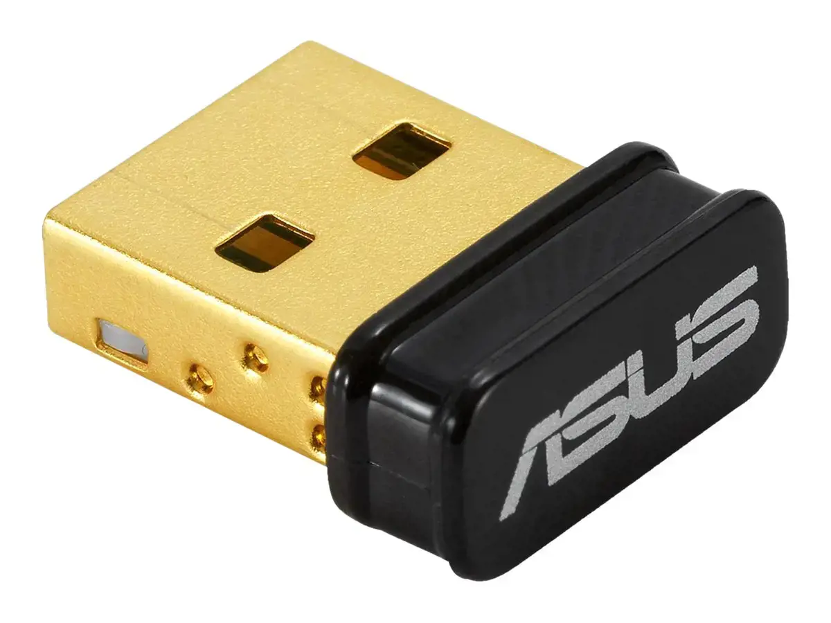 ASUS USB-BT500, belaidis, USB, "Bluetooth", 3 Mbps, juodas, auksinis