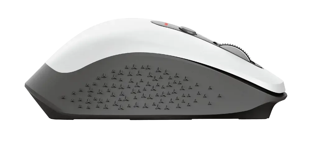 "Trust Ozaa", dešinės rankos, optinis, RF belaidis, 2400 DPI, baltas