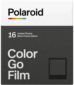 POLAROID GO FILM DOUBLE PACK 16 PHOTOS - BLACK FRAME
