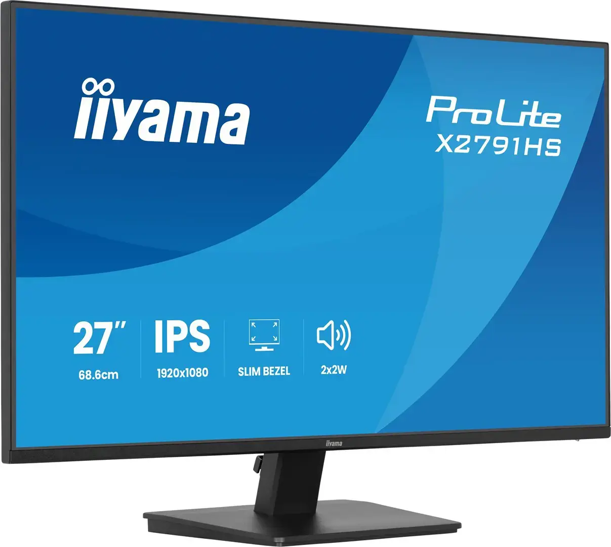iiyama ProLite X2791HS-B1 computer monitor 68.6 cm (27") 1920 x 1080 pixels Full HD LED Black