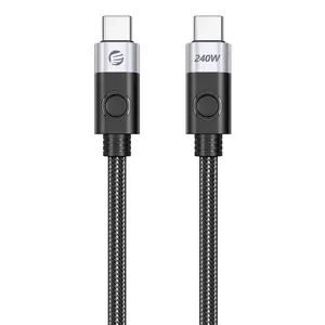 Orico 240W USB-C to USB-C charging cable, 1 m (black)