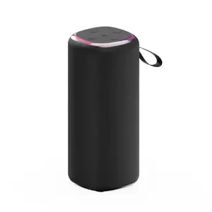 Portable Speaker GEMBIRD Black Wireless Bluetooth SPK-BT-LED-08L