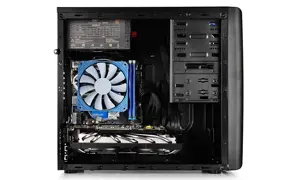 "DeepCool DP-MATX-SMTR", kompiuteris, juodas, "micro ATX", "Mini-ITX", plastikinis, SPCC, ATX, PS2, 1x 80 mm/1x 120 mm