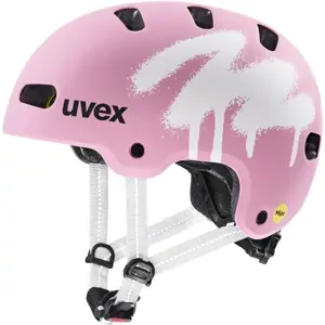 UVEX Kid 4 Style MIPS kids’ cycling helmet, spray strawberry matt