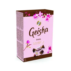 Tamsaus šokolado saldainiai GEISHA, 150g