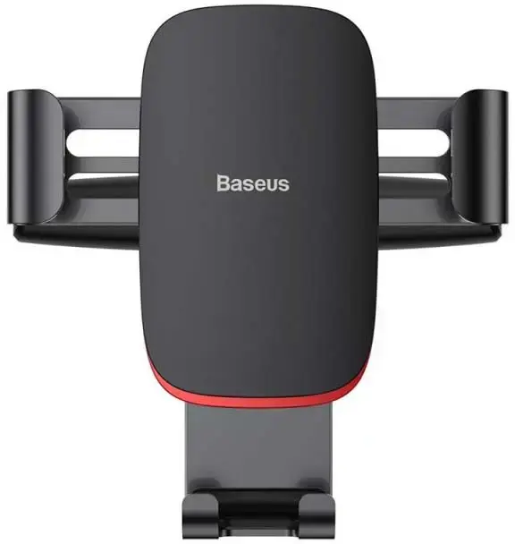 "Baseus Metal Age Gravity Car Mount" metalinis gravitacinis laikiklis CD lizdui juodas (juodas)