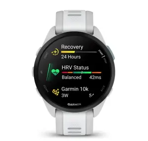 Garmin Forerunner 165 išmanieji laikrodžiai, Miglotai pilka / baltas akmuo