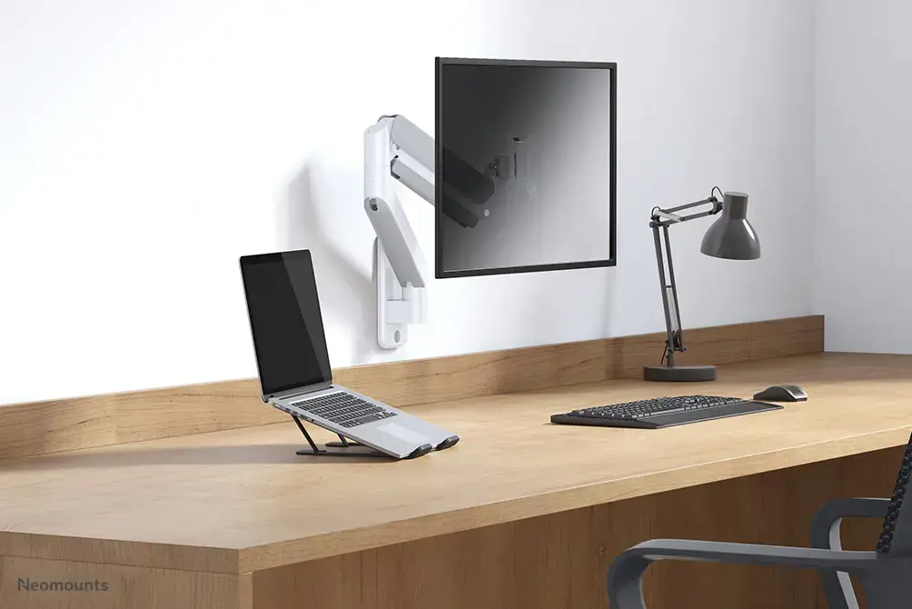 "Neomounts by Newstar" sieninis adapteris, Sieninė plokštė, balta, sieninė, DS70-450BL1; DS75-450BL2, 85 mm, 75 mm