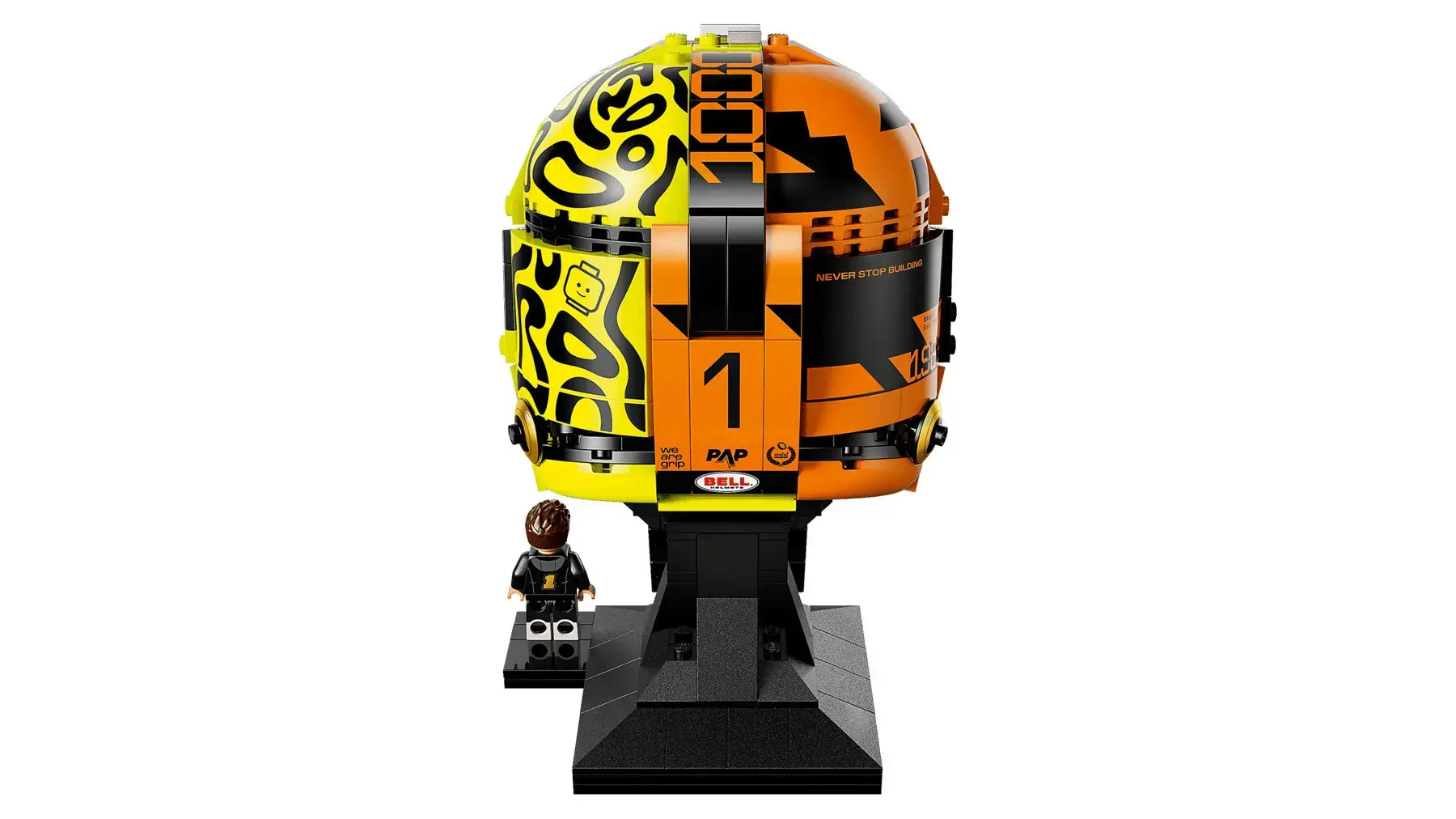 LEGO EDITIONS 43023 Mclaren Mastercard F1 Team Lando Norris Helmet