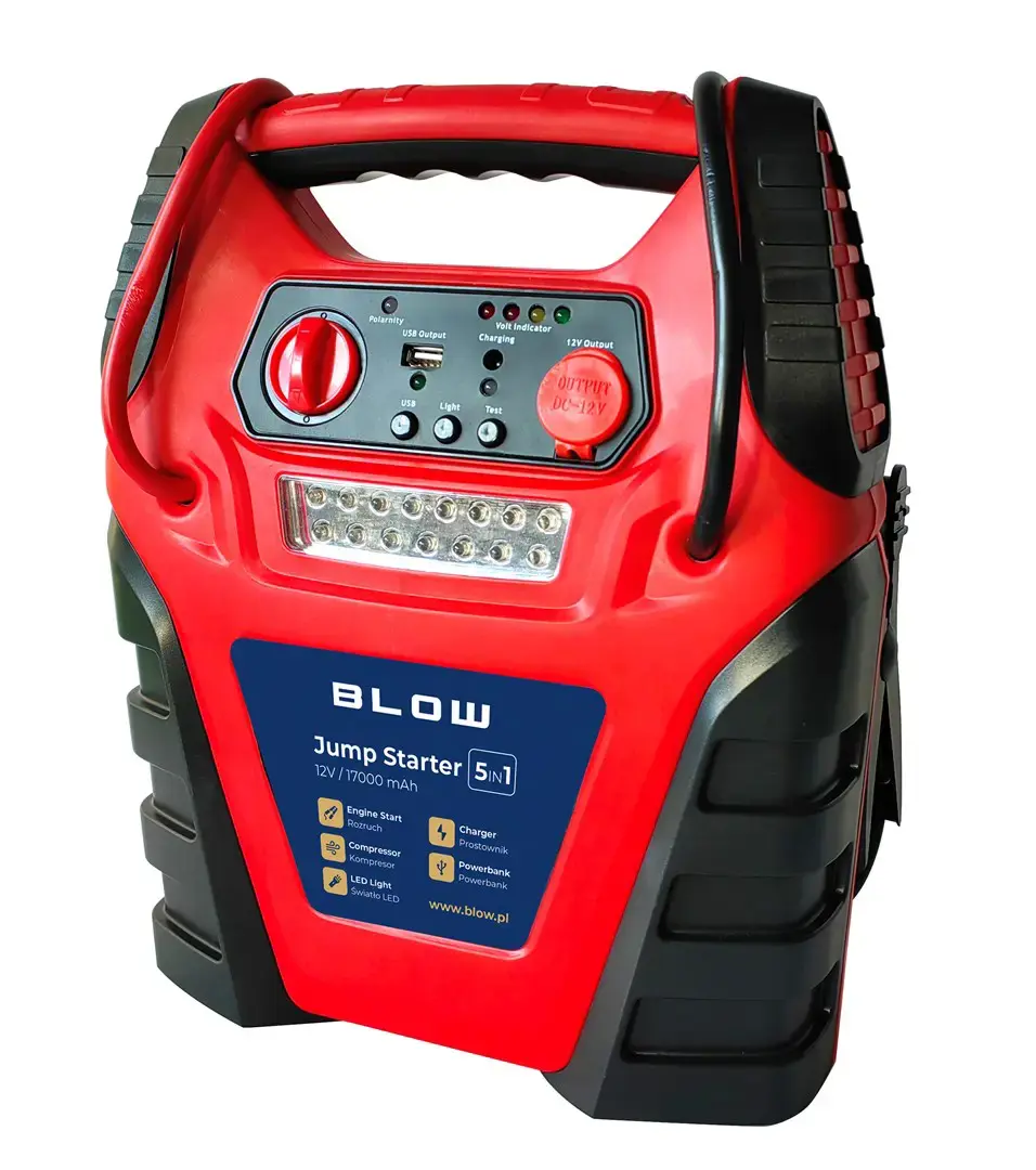 Jump Starter compressor rectifier 5in1"