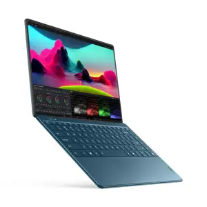 Lenovo Yoga Slim 9 14ILL10 Intel Core Ultra 7 258V Laptop 35.6 cm (14") Touchscreen WQUXGA 32 GB LPDDR5x-SDRAM 1 TB SSD Wi-Fi 7 (802.11be) Windows 11 Home Teal