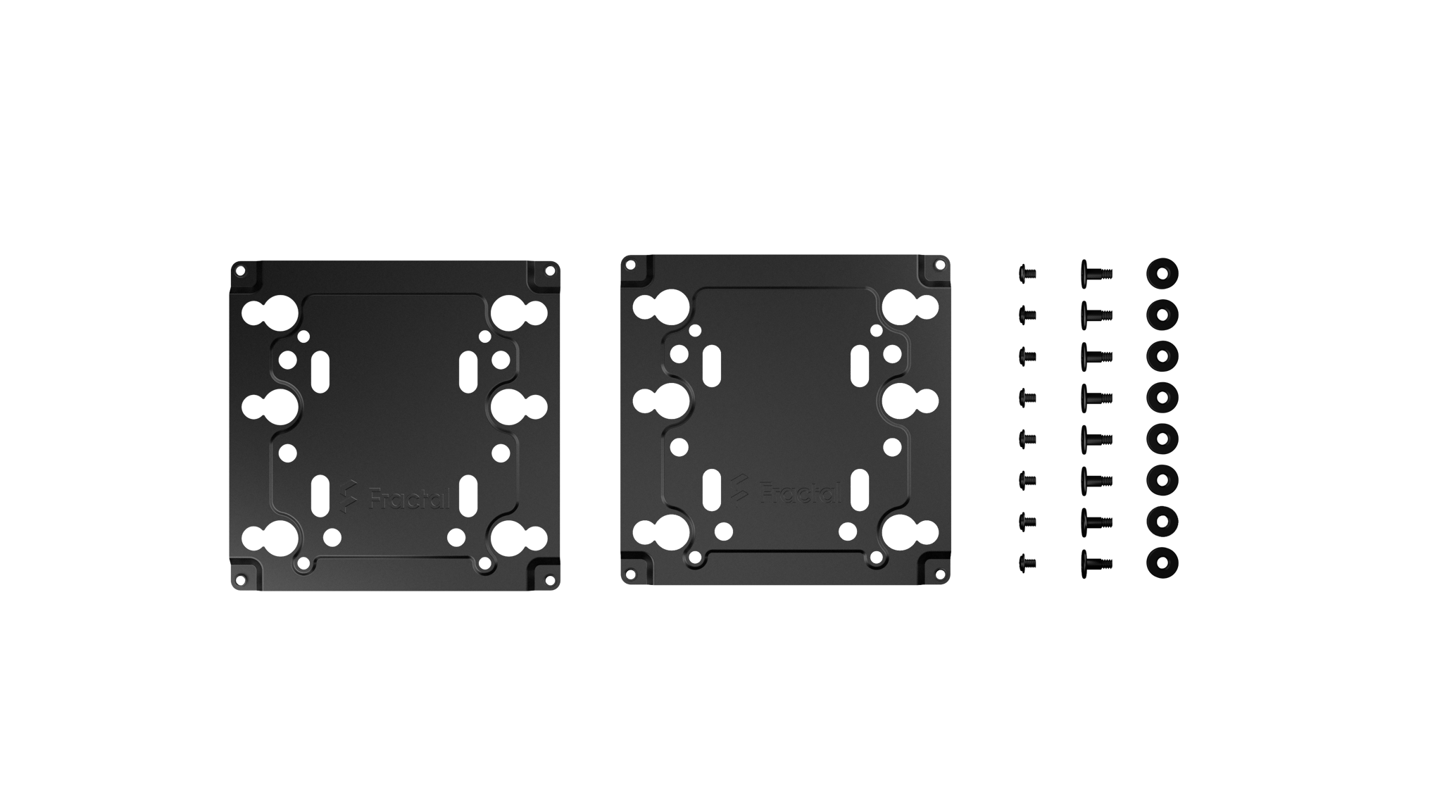 "Fractal Design" FD-A-BRKT-003, universalus, kietojo disko laikiklis, plienas, juodas, 2,5,3,5", 120 mm