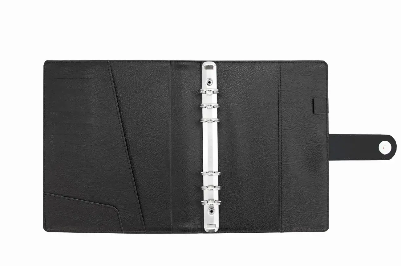 Kalendorius MAXI organizer 2026 A5, oda, juoda