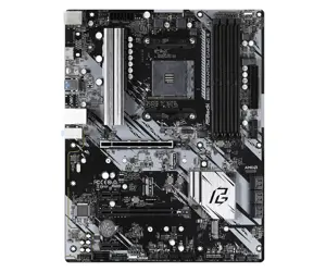 ASROCK B550 Phantom Gaming 4 ATX MB 3 kartos AMD AM4 lizdas DDR4 4733+ 1 x3.0 x16 x4.0 PCIe HDMI 7.1 CH HD 6 SATA3 8 USB 3.2 Gen1