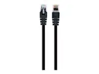 GEMBIRD PP12-0.25M/BK Gembird sujungimo kabelis RJ45, cat.5e, UTP, 0,25 m, juodas