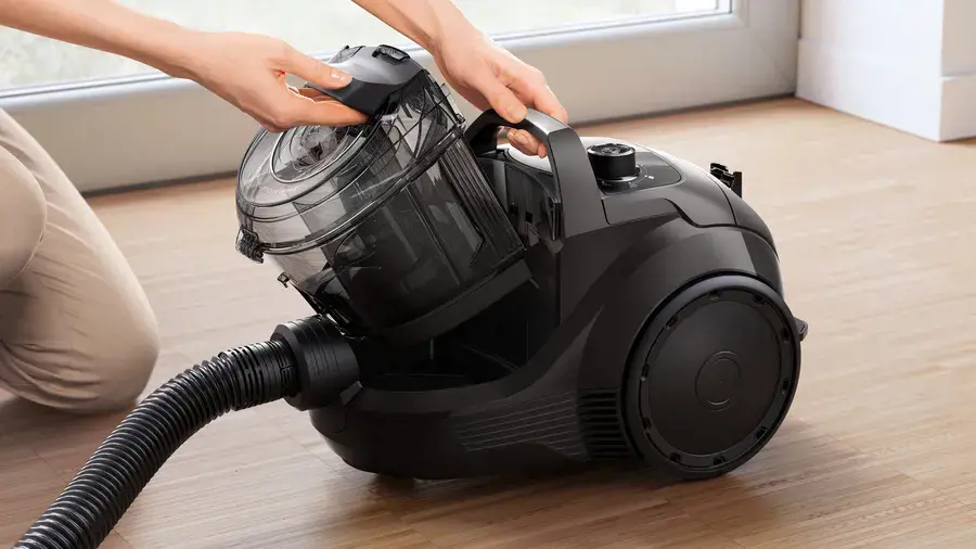 "Bosch Serie 4" BGC21X300, 550 W, cilindrinis dulkių siurblys, sausas, dulkių maišelis, 2 l, HEPA