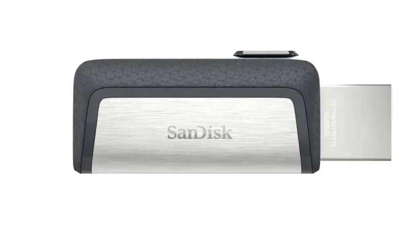 "SanDisk Ultra Dual Drive" USB Type-C atmintinė 128 GB; EAN:619659142063
