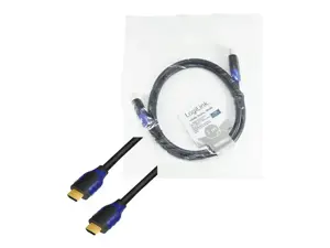LOGILINK CH0061 LOGILINK - kabelis 4K HDMI High Speed su Ethernet, 4K2K/60Hz, 1 m
