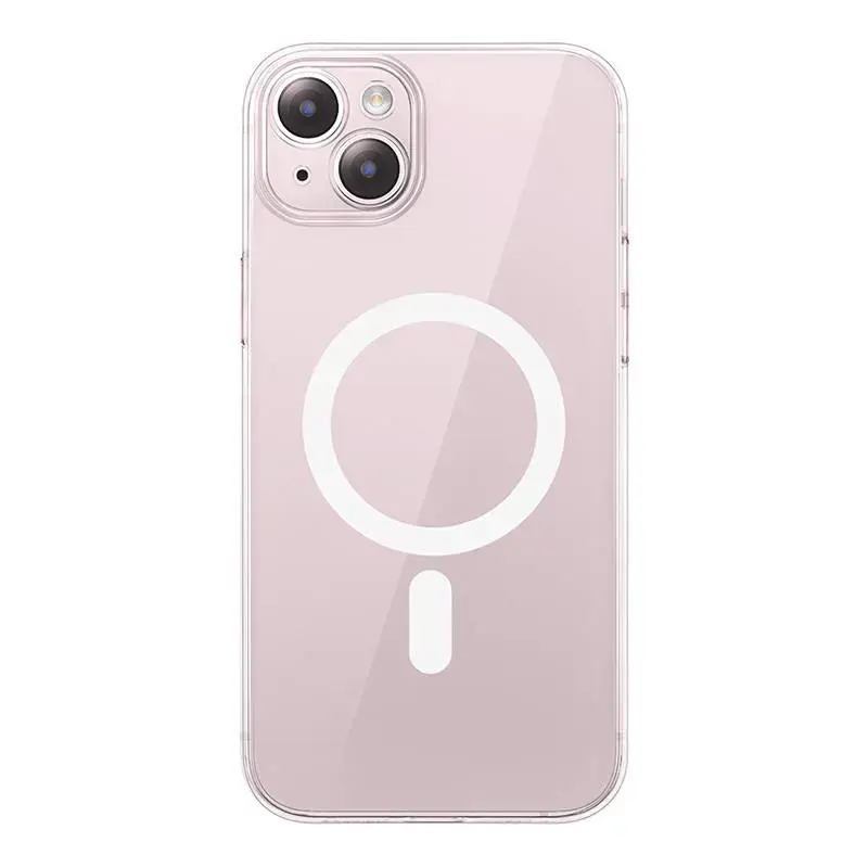 Magnetinis telefono dėklas "iPhone 15 Plus Baseus OS-Lucent" serijai (skaidrus)