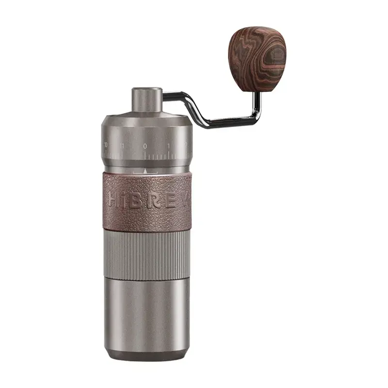 HiBREW G4B manual coffee grinder with adjustable grind.