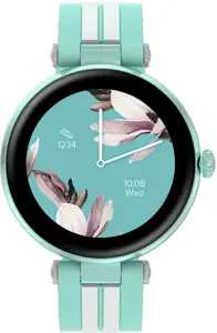 CANYON Semifreddo SW-61, Rtl8762dt, 1.19'' Amoled 390x390px, oncell TP, 192KB RAM, 3.7V 190mAh baterija, žalias aliuminio lydinio korpuso vidurinis rėmelis+plastikinis apatinis korpusas+žalias ir baltas silikoninis dirželis+sidabrinė dirželio sagtis. Dirželis: 261*18 mm 37,8 g