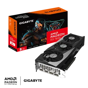 Vaizdo plokštė GIGABYTE Radeon RX 7600 8 GB, GDDR6, GV-R76GAMINGOC-8GD