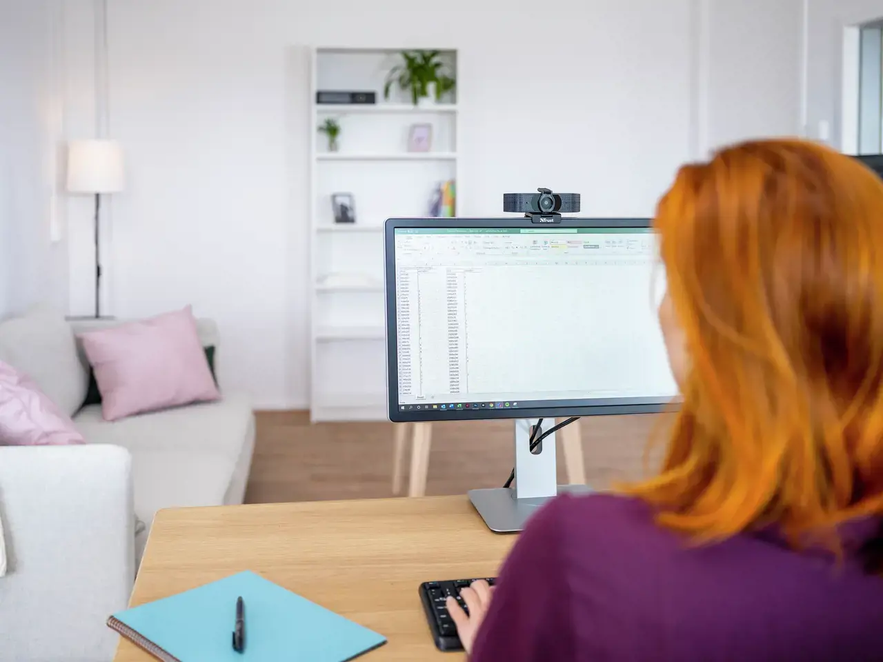 "Trust Teza", 3840 x 2160 taškų, "Full HD", 30 kadrų per sekundę, 3840x2160@30fps, 2160p, automatinis