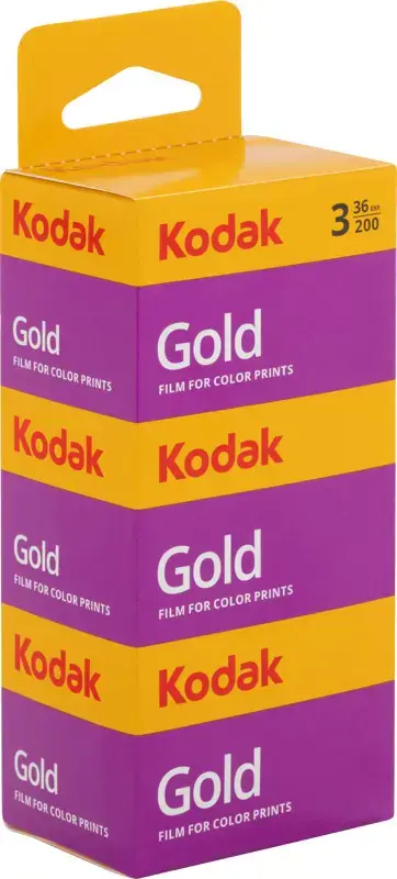 Kodak kino juosta Gold 200/36x3